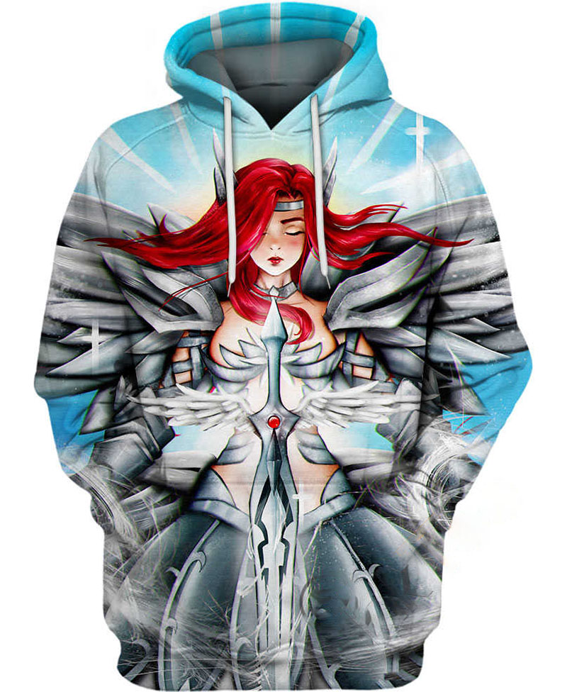 Heaven?s Wheel Armor Hoodie 3D