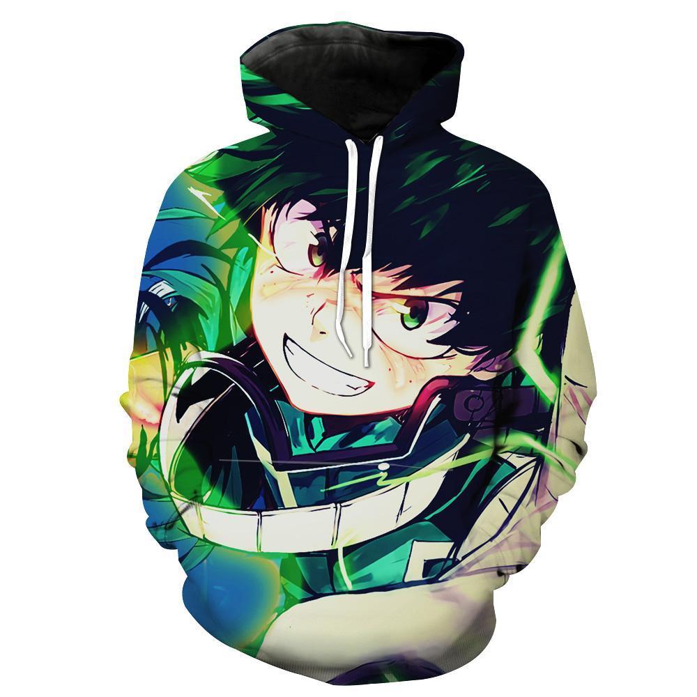 Hero Academia Izuku Midoriya Hoodie 3D