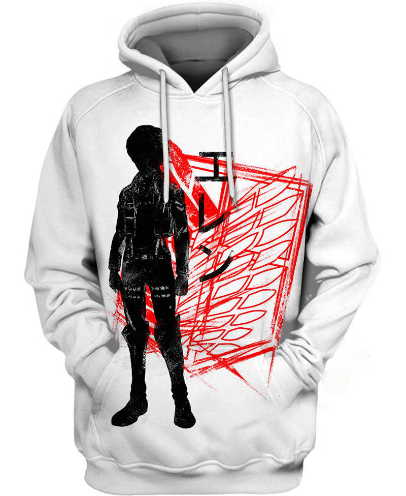 Hero Eren Hoodie 3D 8 Hero Eren Hoodie 3D