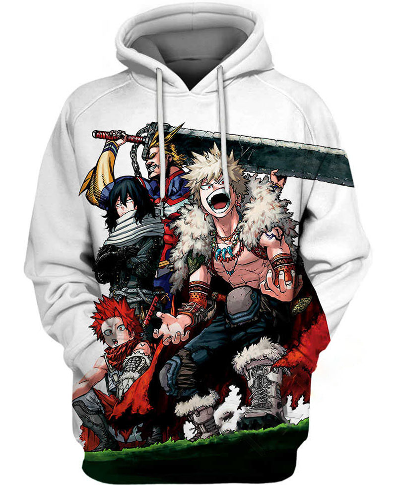 Heroes Killer Hoodie 3D 9 Heroes Killer Hoodie 3D