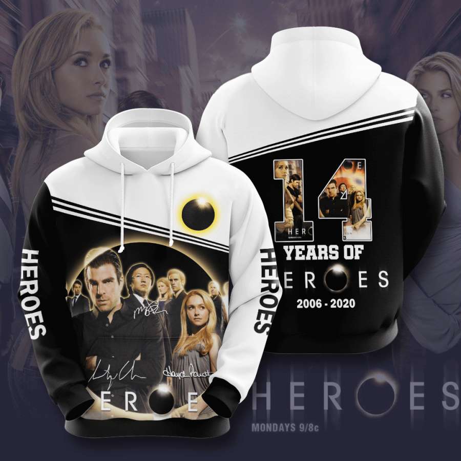 Heroes Custom Hoodie 3D