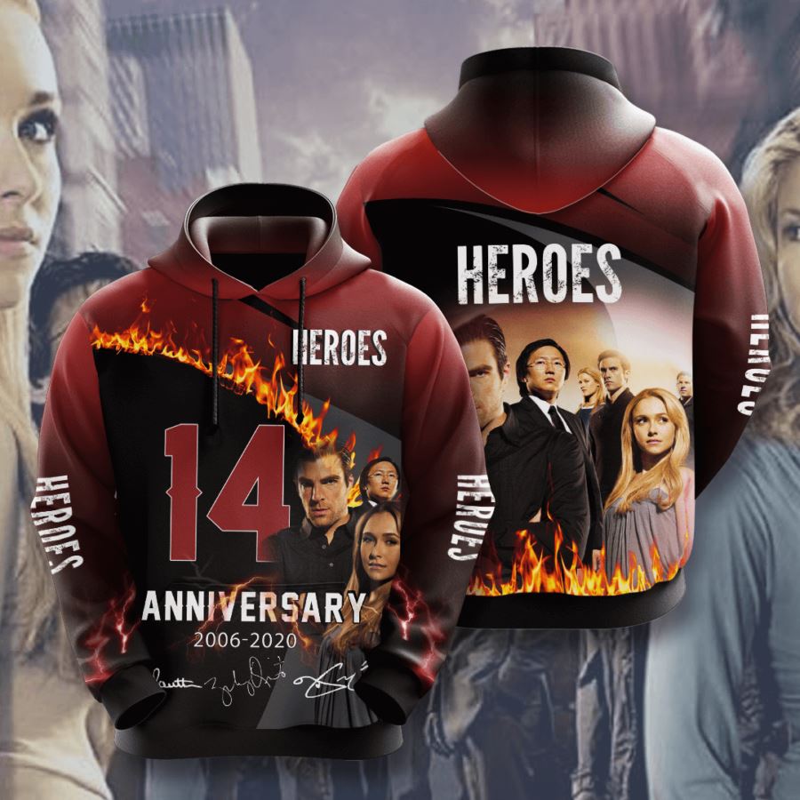 Heroes Custom Hoodie 3D 11 Heroes Custom Hoodie 3D