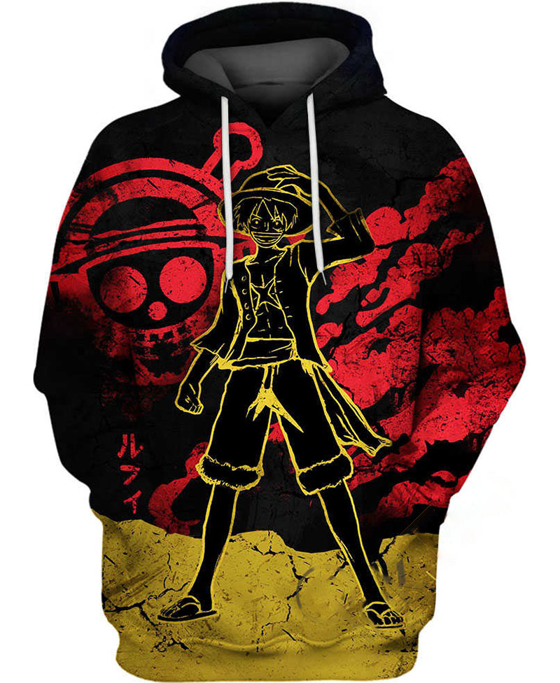 Heroic Luffy Hoodie 3D