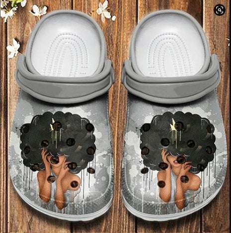 Hippie Girl Sneaker Crocs Clog Shoes 1 Hippie Girl Sneaker Crocs Clog Shoes