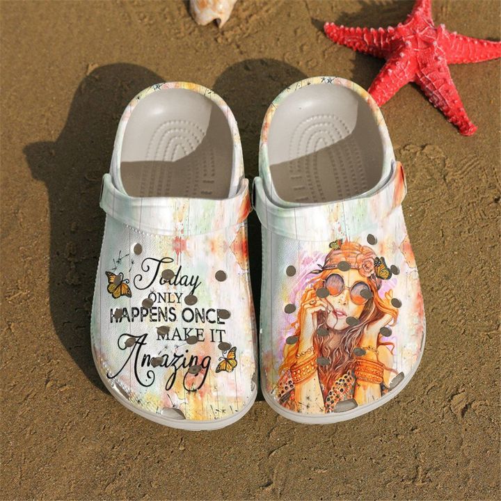 Hippie Make It Amazing Crocs Clog Shoes 15 Hippie Make It Amazing Crocs Clog Shoes