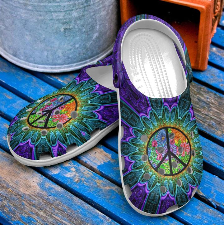 Hippie Soul Crocs Clog Shoes