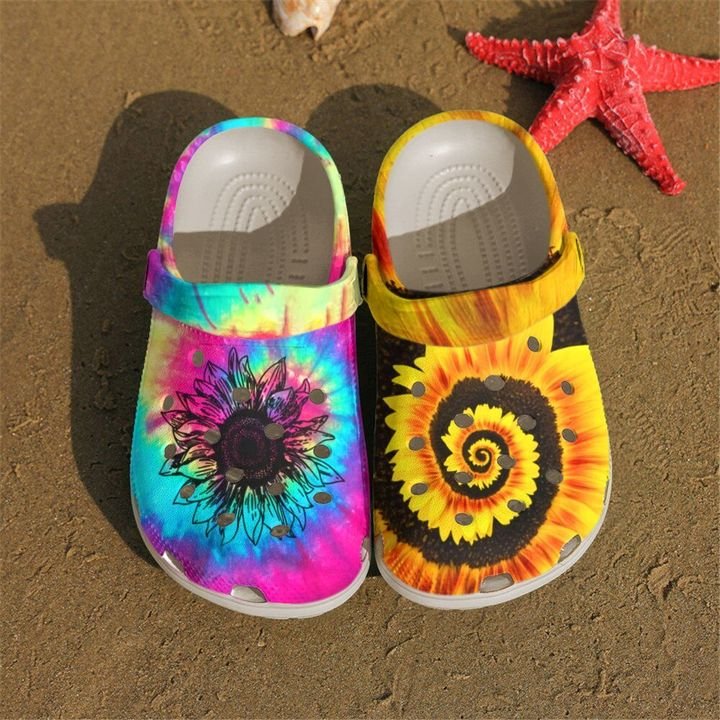 Hippie Style Crocs Clog Shoes