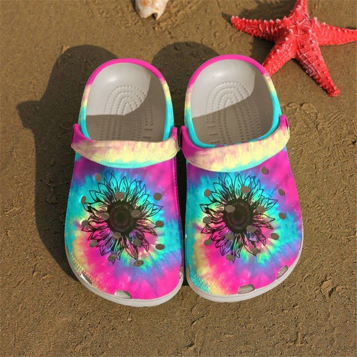 Hippie Traits Crocs Clog Shoes