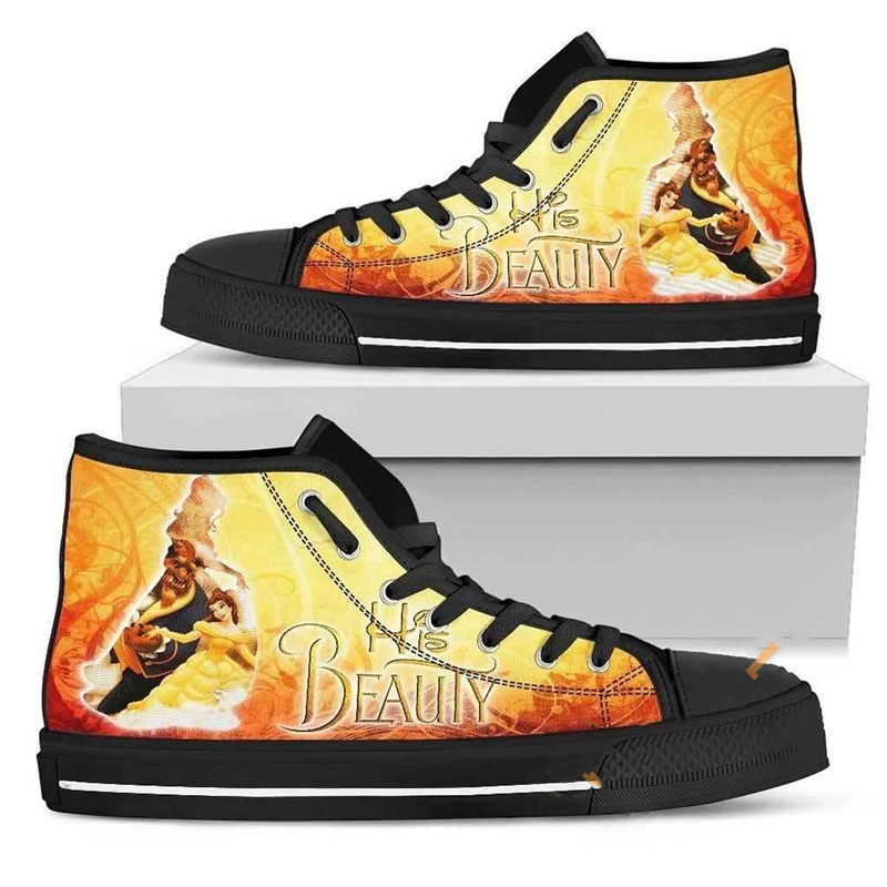 His Beauty High Top Shoes