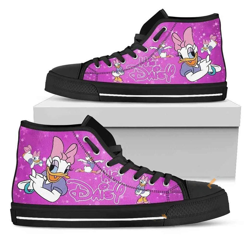 His Daisy High Top Shoes