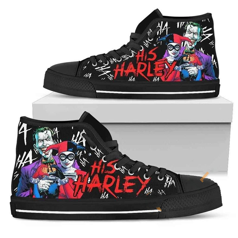 His Harley High Top Shoes