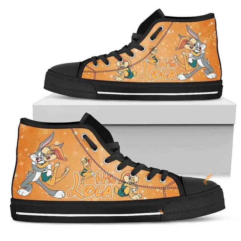 His Lola High Top Shoes