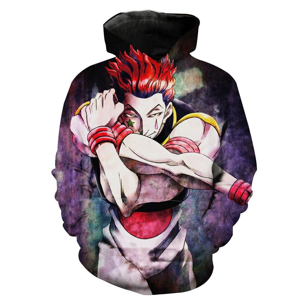 Hisoka Card Hunter X Hunter Hisoka Hoodie 3D 1 Hisoka Card Hunter X Hunter Hisoka Hoodie 3D