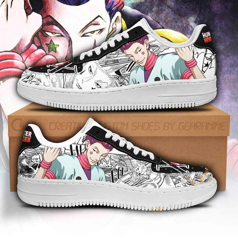 Hisoka Custom Hunter X Hunter Anime Nike Air Force Shoes