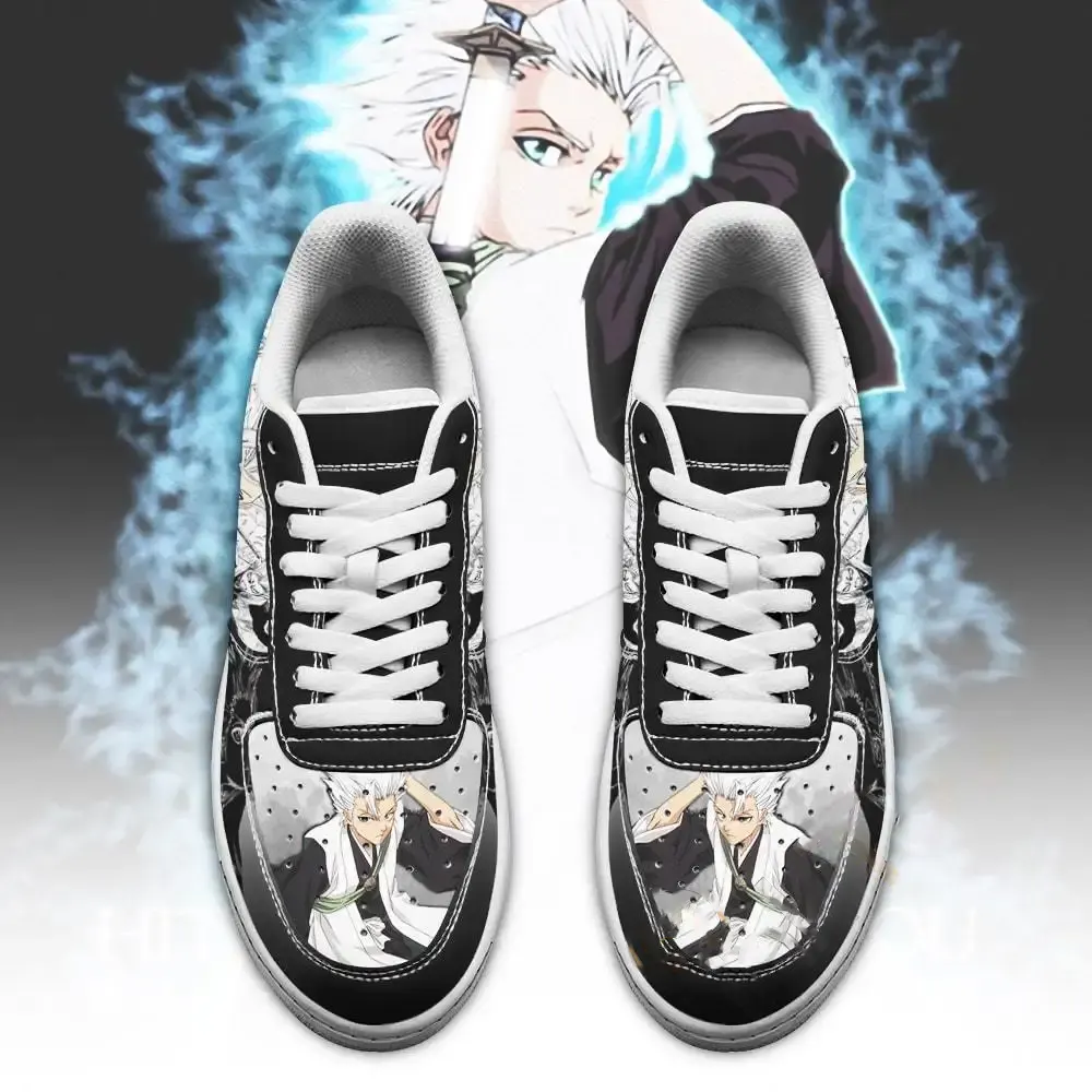 Hitsugaya Bleach Anime Fan Gift Idea Nike Air Force Shoes