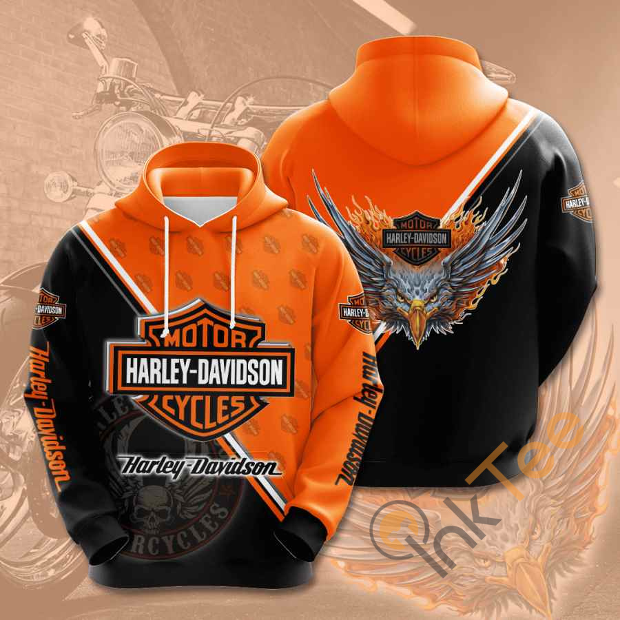 Hobbies Motorcycles Harley Davidson Usa Hoodie 3D