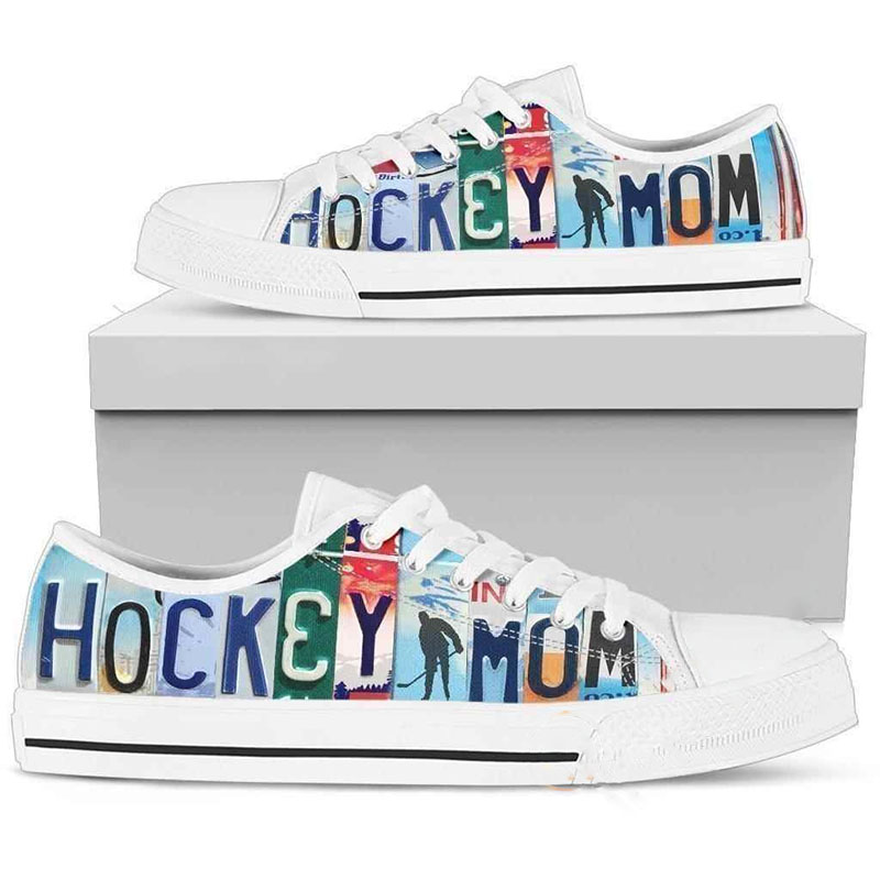 Hockey Mom Low Top Shoes