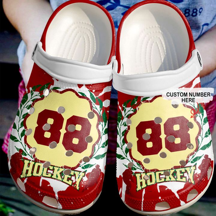 Hockey Personalized Passion Crocs Clog Shoes