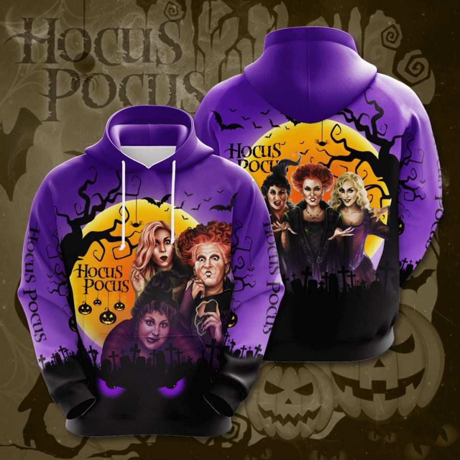 Hocus Pocus Custom Hoodie 3D
