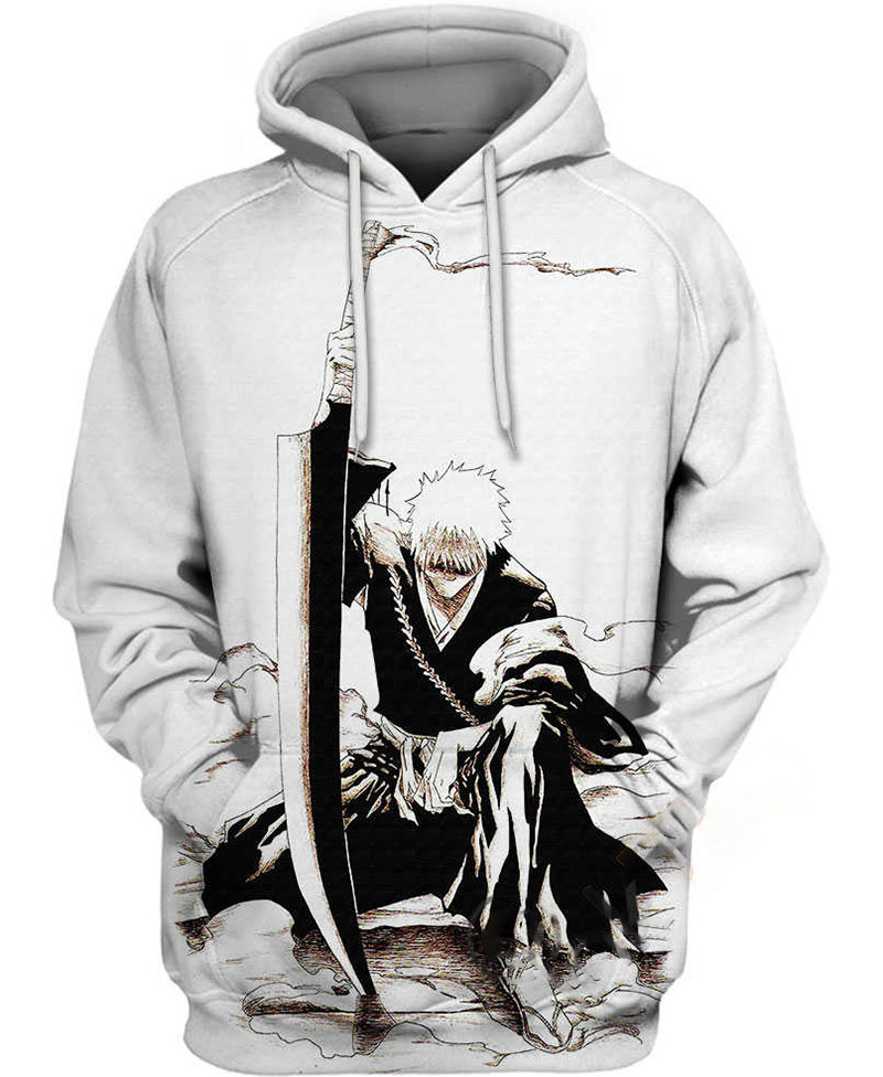 Hollow Ichigo Hoodie 3D