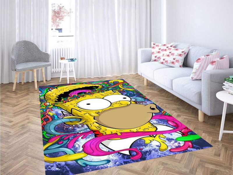 Homer Simpson Wallpaper Carpet Rug 1 Homer Simpson Wallpaper Carpet Rug