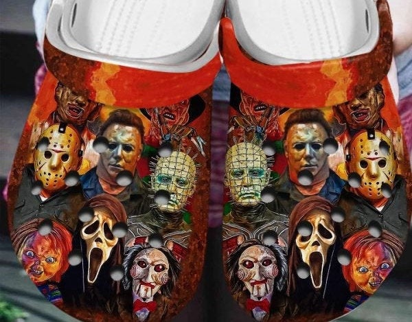 Horror Crocs Clog Shoes
