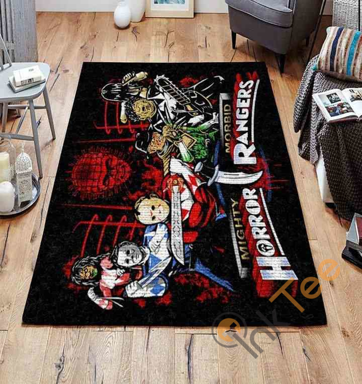 Horror Rangers Area Rug