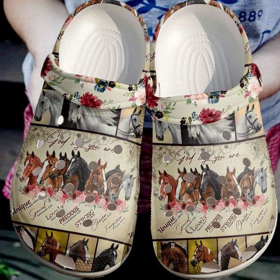 Horse Crocband Crocs Clog Shoes