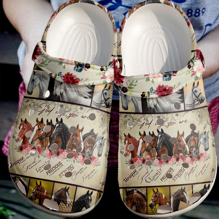 Horse God Say You Are Crocs Clog Shoes 6 Horse God Say You Are Crocs Clog Shoes