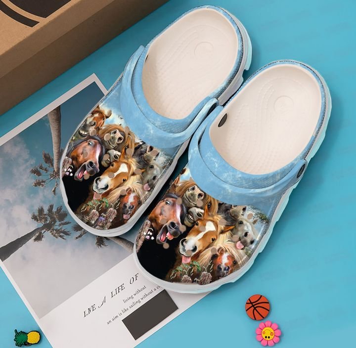 Horse Hillarious Horses Crocs Clog Shoes 3 Horse Hillarious Horses Crocs Clog Shoes