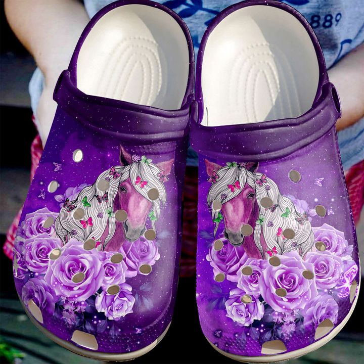 Horse Lovely Crocs Clog Shoes