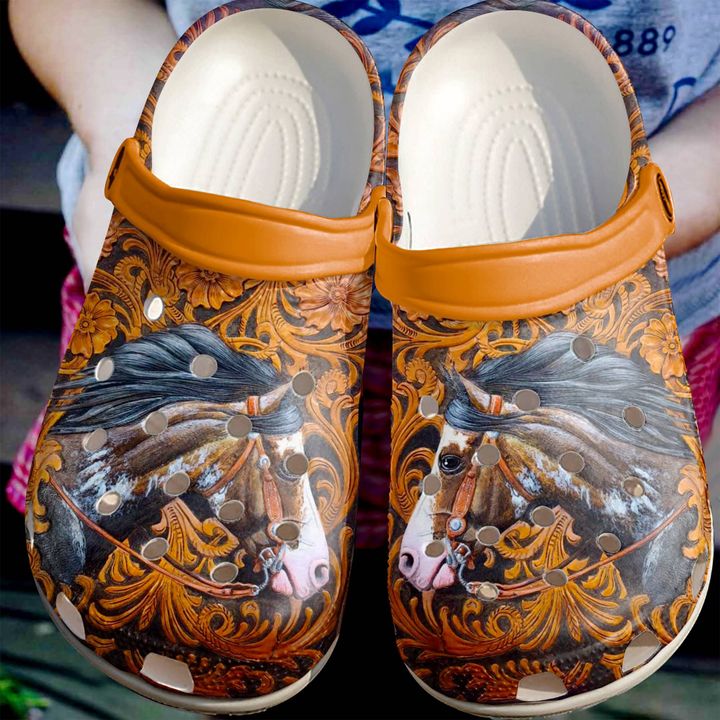 Horse Majestic Crocs Clog Shoes