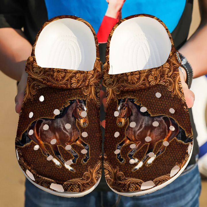 Horse The Charming Crocs Clog Shoes