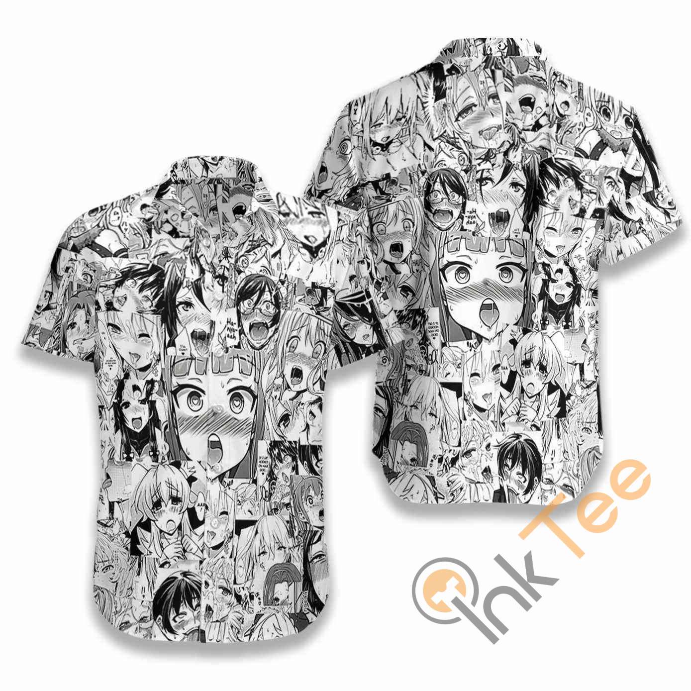 Hot Chick Anime Hawaiian shirts