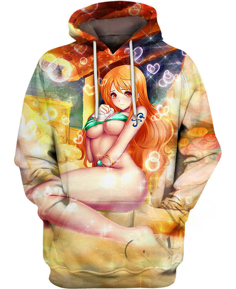 Hot Nami Hoodie 3D