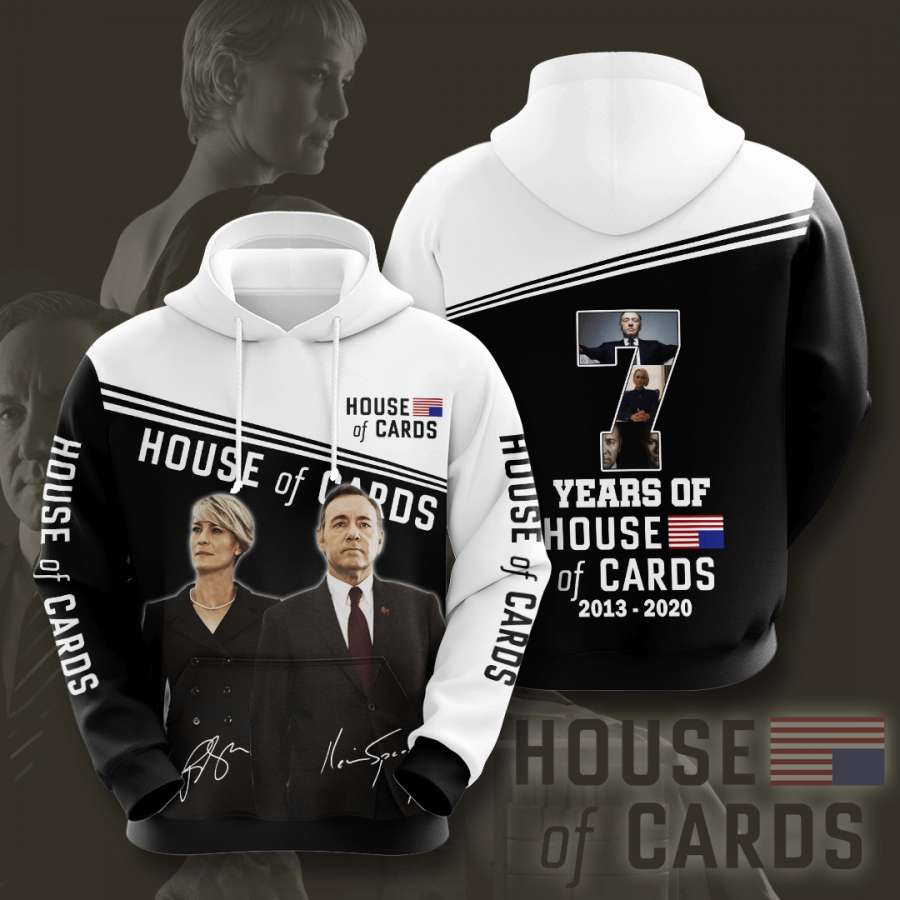 House Of Cards Custom Hoodie 3D 6 House Of Cards Custom Hoodie 3D