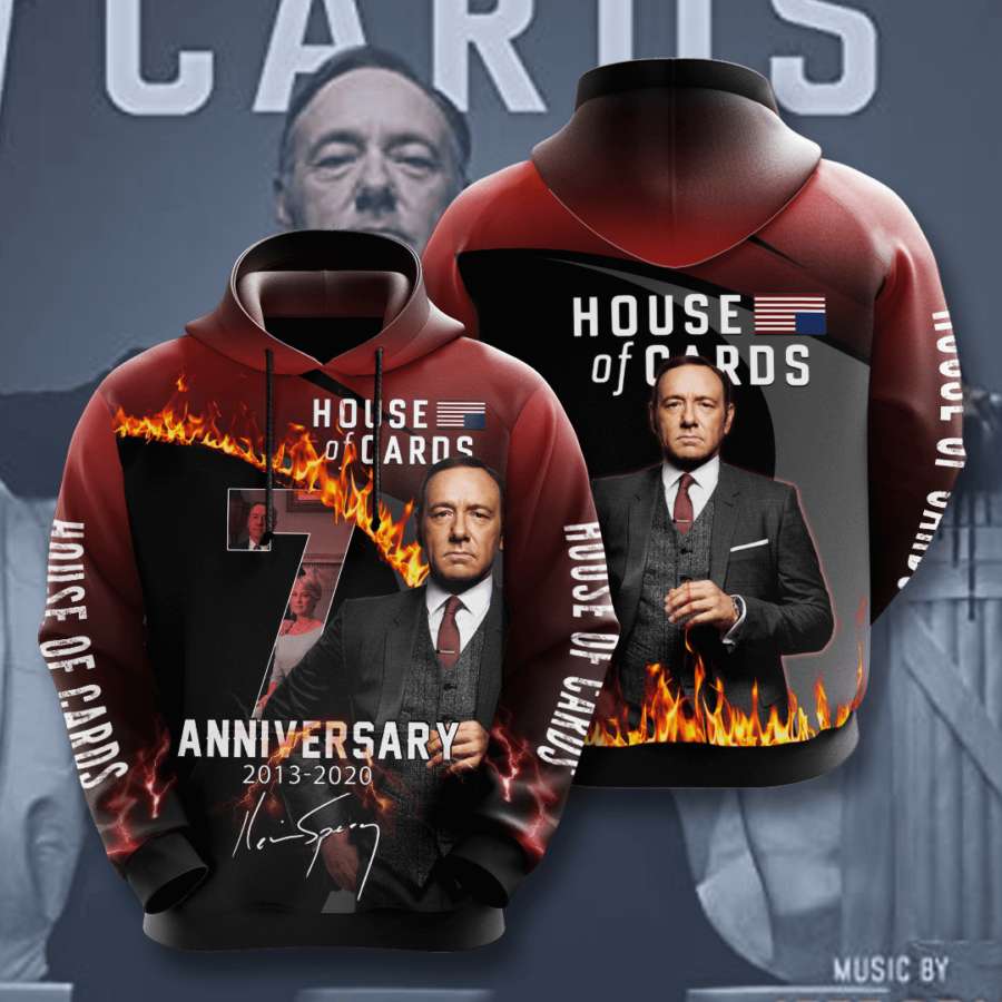 House Of Cards Custom Hoodie 3D