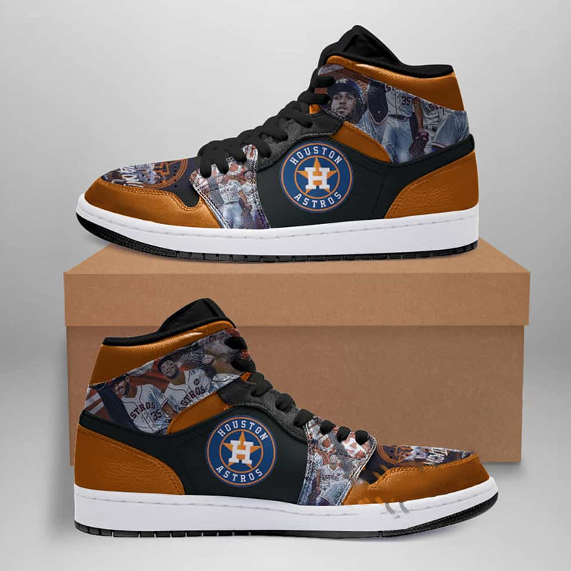 Houston Astros Custom Air Jordan Shoes 11 Houston Astros Custom Air Jordan Shoes