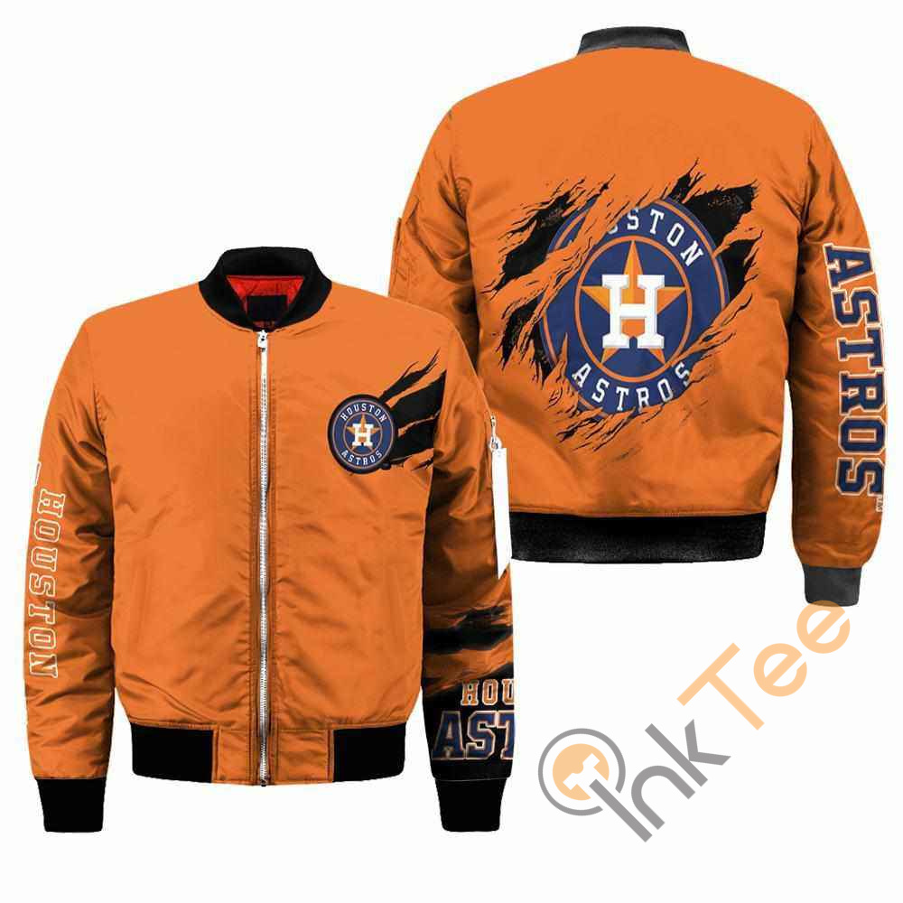 Houston Astros MLB Apparel Best Christmas Gift For Fans Bomber Jacket