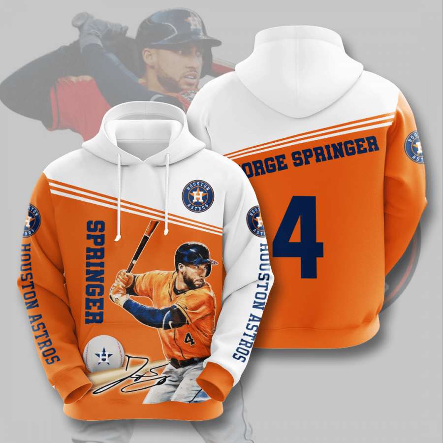 Houston Astros Custom Hoodie 3D