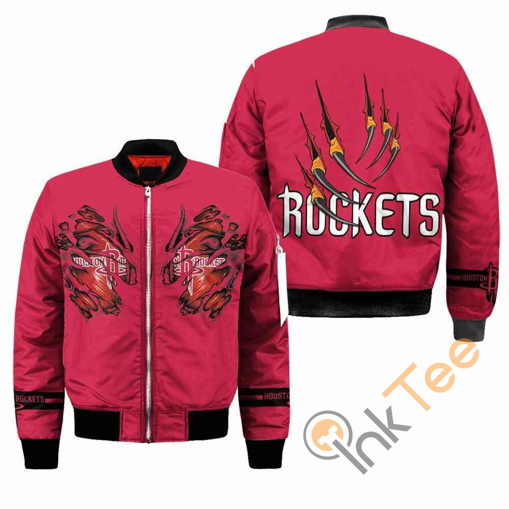 Houston Rockets NBA Claws Apparel Best Christmas Gift For Fans Bomber Jacket 6 Houston Rockets NBA Claws Apparel Best Christmas Gift For Fans Bomber Jacket