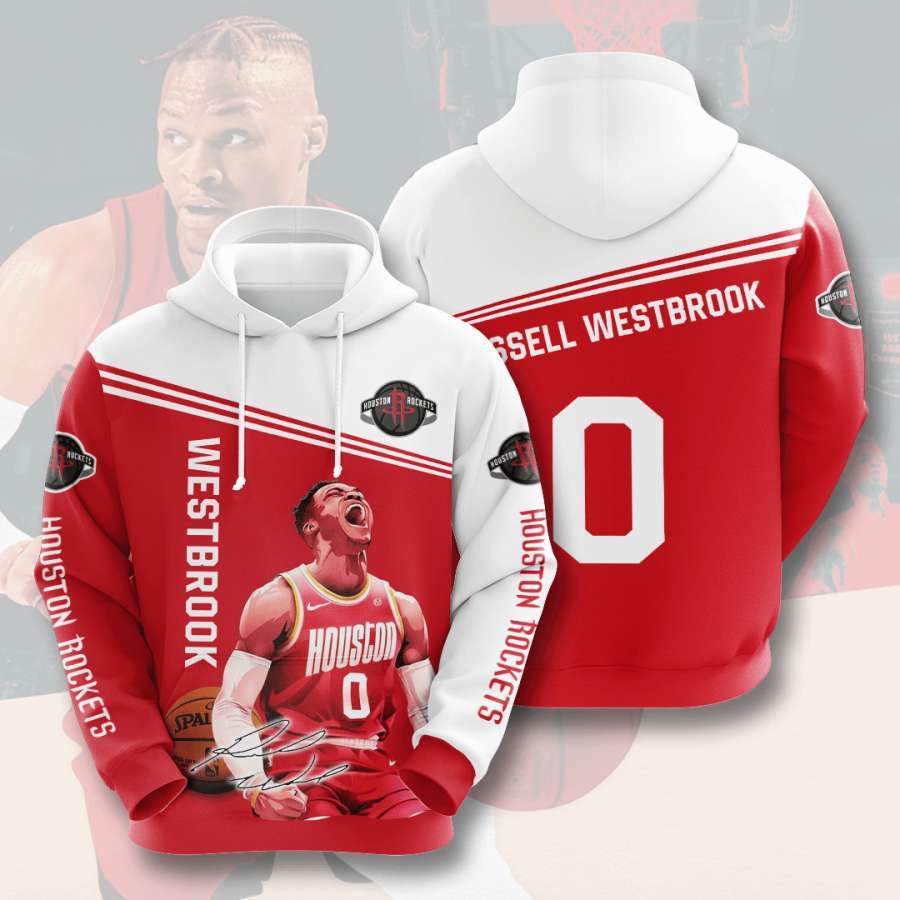 Houston Rockets Custom Hoodie 3D 6 Houston Rockets Custom Hoodie 3D