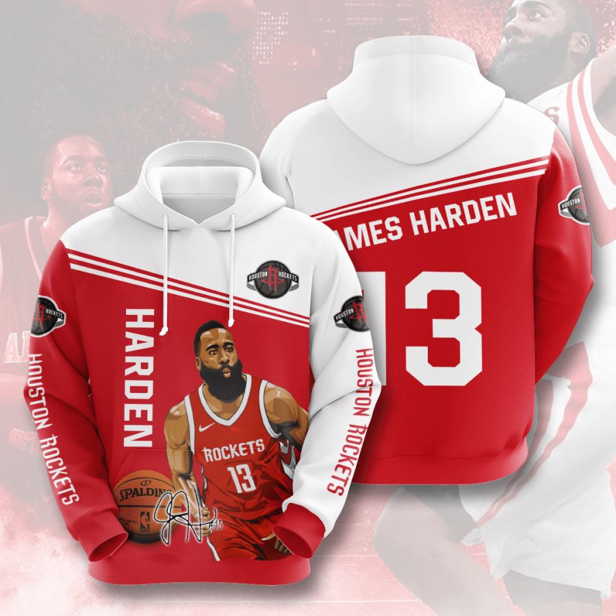 Houston Rockets Custom Hoodie 3D 12 Houston Rockets Custom Hoodie 3D