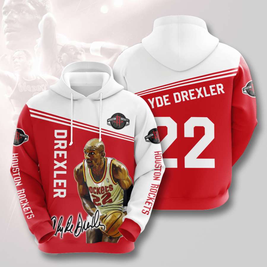 Houston Rockets Custom Hoodie 3D 10 Houston Rockets Custom Hoodie 3D