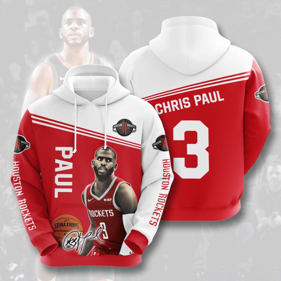Houston Rockets Custom Hoodie 3D