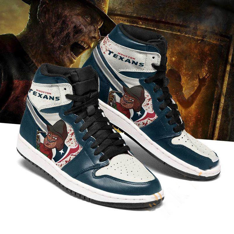 Houston Texans Custom Sneaker Air Jordan Shoes 9 Houston Texans Custom Sneaker Air Jordan Shoes