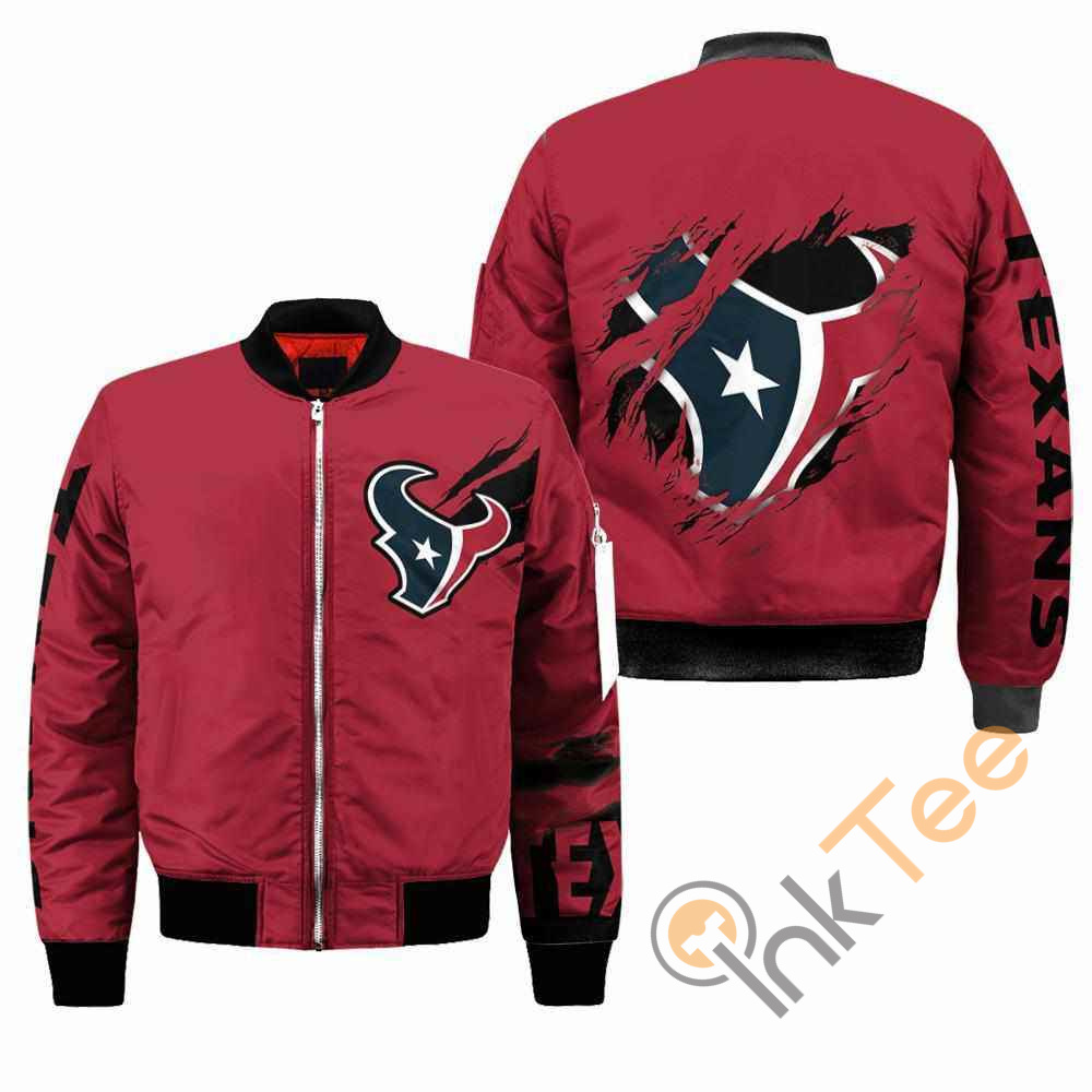 Houston Texans NFL Apparel Best Christmas Gift For Fans Bomber Jacket
