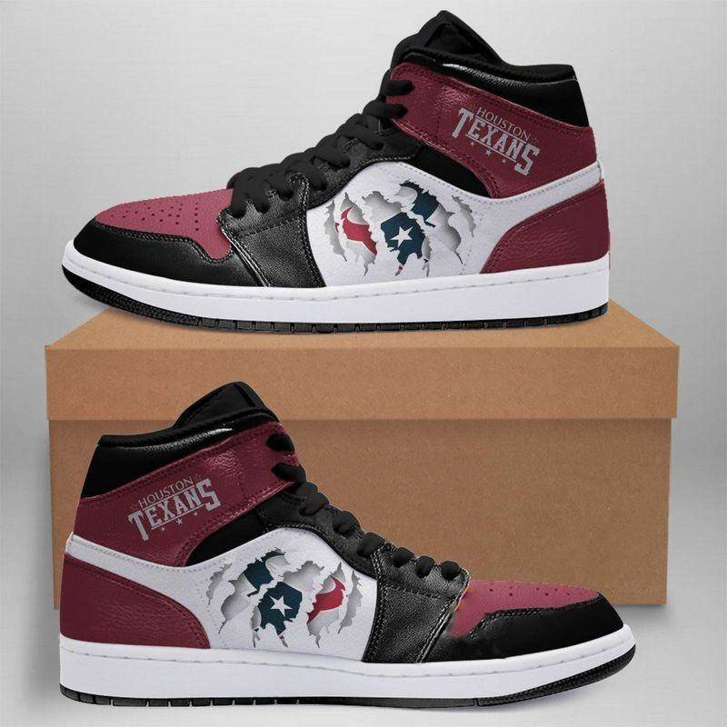 Houston Texans Nfl Custom Air Jordan Shoes