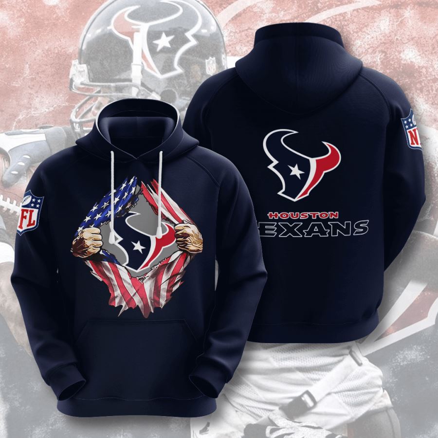 Houston Texans Custom Hoodie 3D