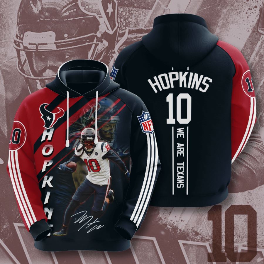 Houston Texans Custom Hoodie 3D 2 Houston Texans Custom Hoodie 3D